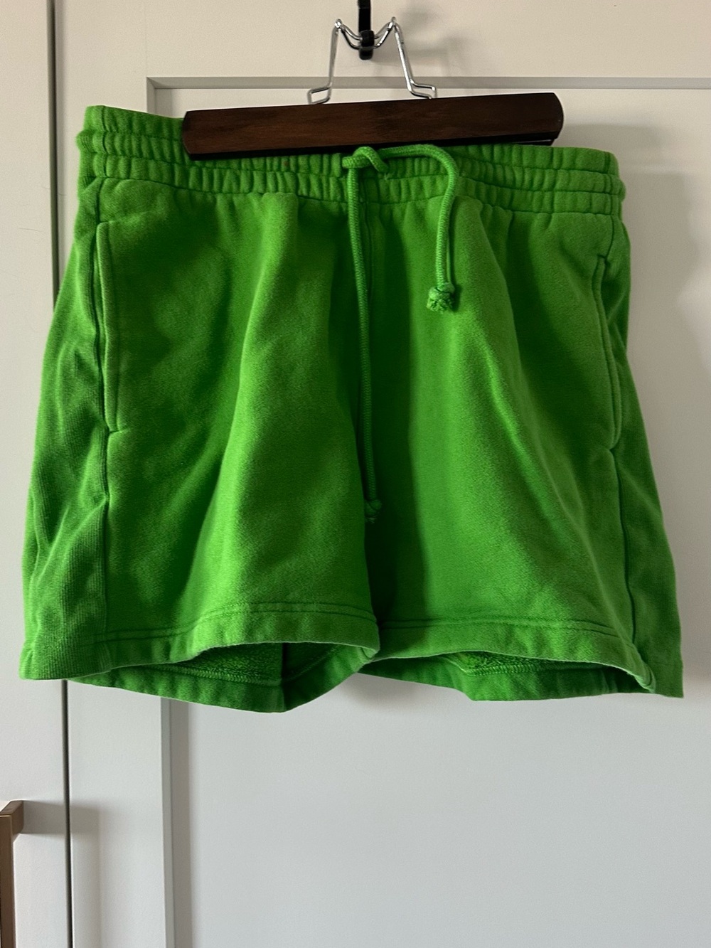 TNA Bright Green Athletic Drawstring Shorts